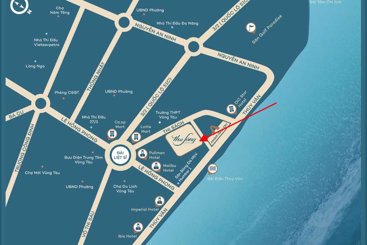 Vị Trí Đắc Giá Ven Biển