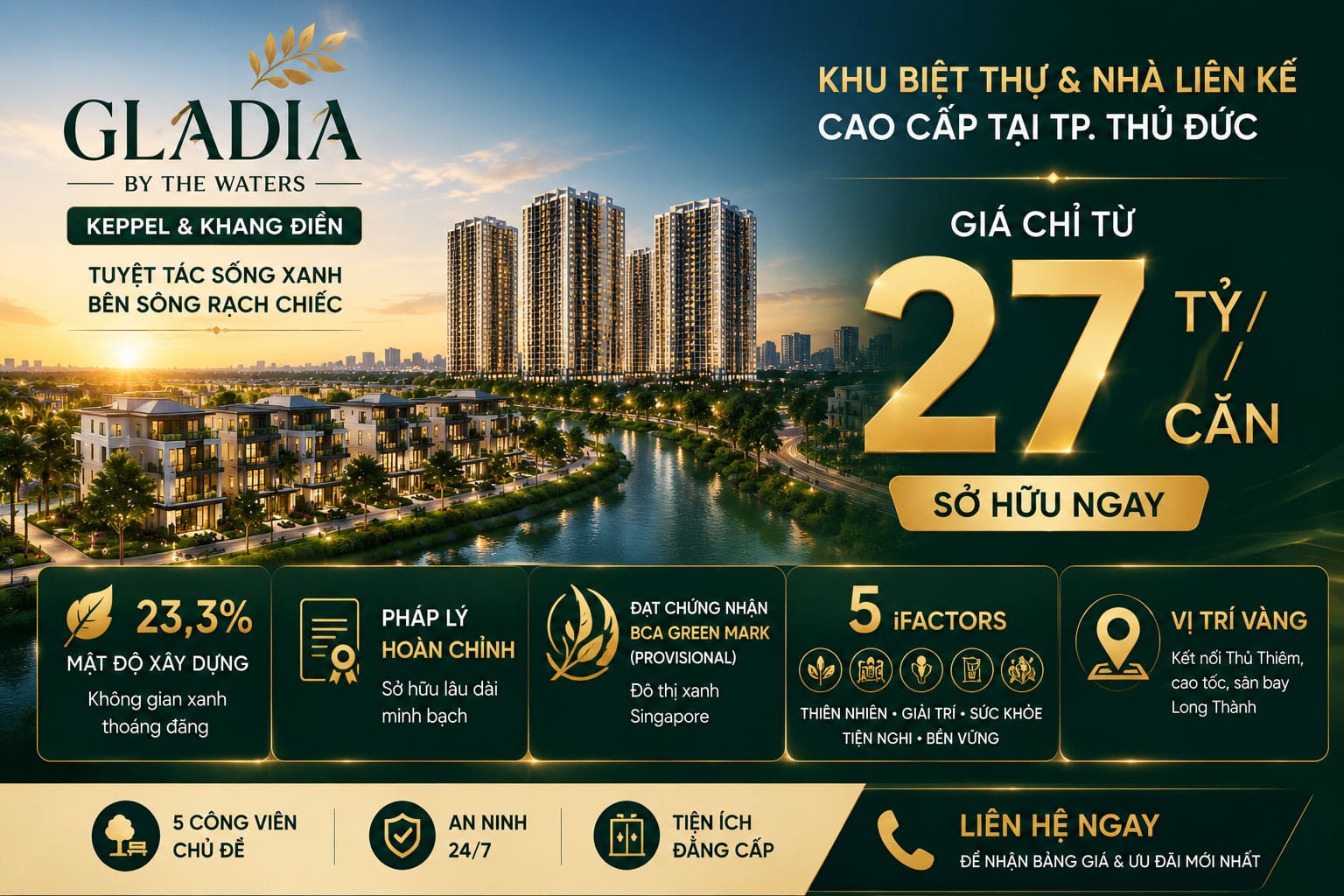 Keppel và Khang Điền
