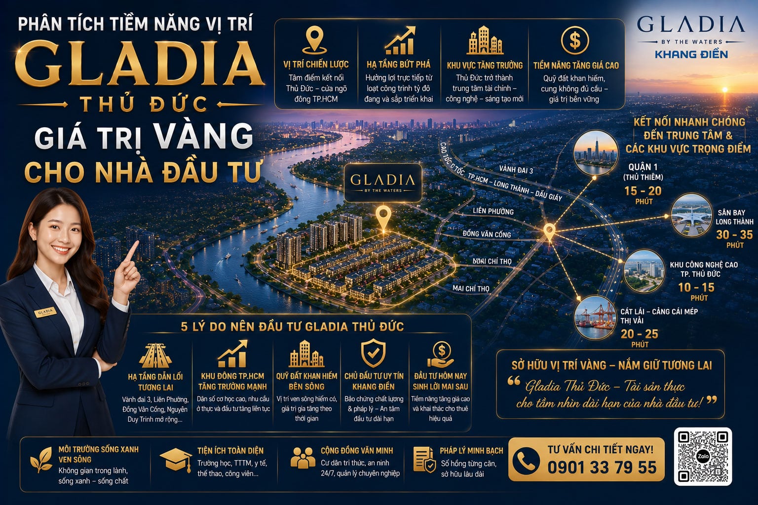 Phân tích tiềm năng vị trí Gladia Thủ Đức – Giá trị vàng cho nhà đầu tư