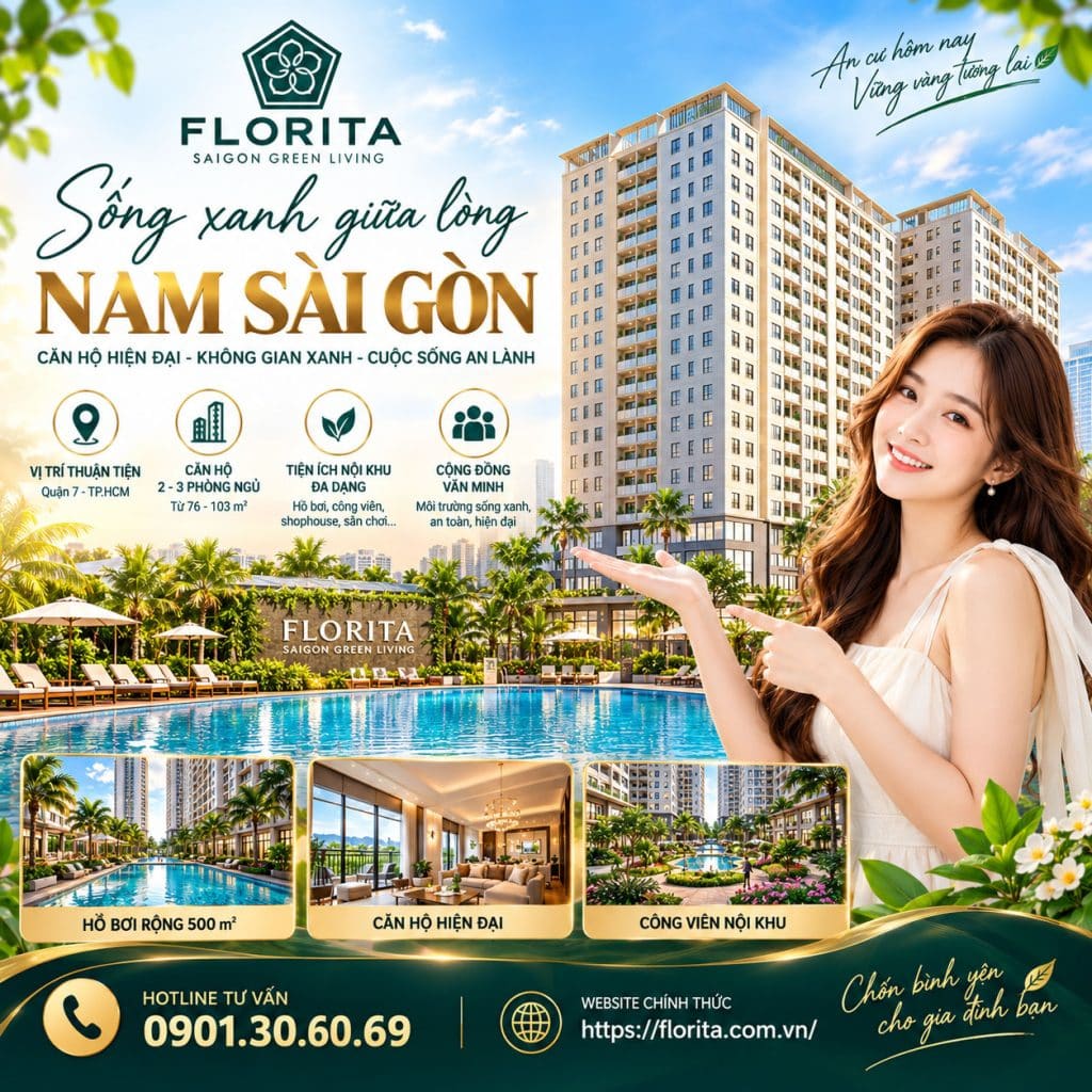 Căn hộ florita Hưng Thịnh quận 7