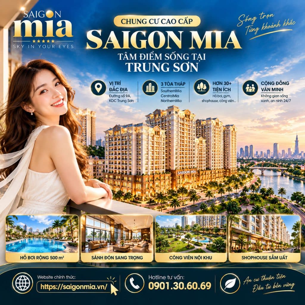 Chung cư Sài Gòn Mia Bình Chánh